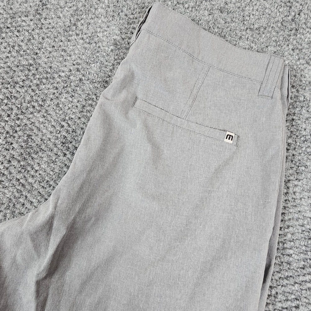 TravisMathew Beck Golf Shorts Mens‎ 32 Grey Heather Stretch Performance Casual